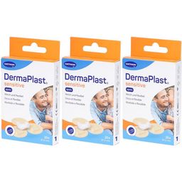 DermaPlast Sensitive Spots pansements ronds Ø 22 mm