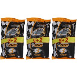 BiC® 3 Action 3-Klingenrasierer für Herren