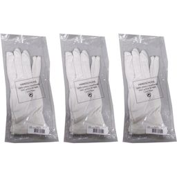 Hausella Gants en coton blanc taille M