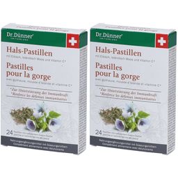 Dr. Dünner Hals-Pastillen mit Eibisch, Moos & Vitamin C