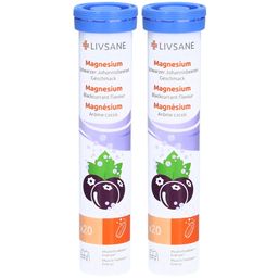 LIVSANE Magnésium - arôme cassis