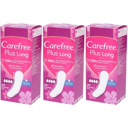 Carefree - Slipeinlagen "Plus Long" Frischeduft