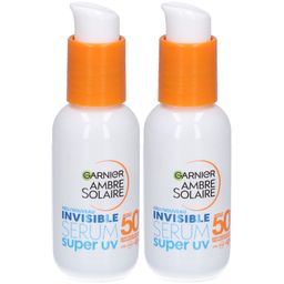 Garnier Sérum avec facteur de protection solaire 50+, protection UVA et UVB, Pour tous les types de peau