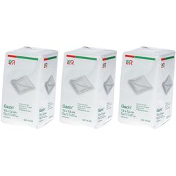 Gazin® Mullkompresse 7,5 cm x 7,5 cm unsteril 8 lagig