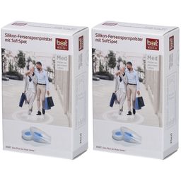 Bort Protège-talon en silicone avec SoftSpot, 1 paire