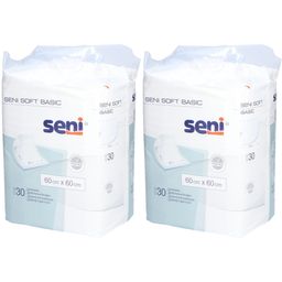 SENI Soft Basic Krankenunterlagen 60 x 60 cm