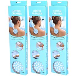 Sundo Lotion Creamer - Applicateur de crème - Manche 44 cm blanc/bleu