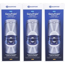 BAUERFEIND® GenuTrain Aktive Kniebandage, Patella und Bandage Größe 6 Beige