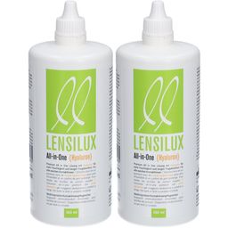 Lensilux All-in-One Hyaluron - Solution d'entretien multifonction pour les lentilles de contact souples