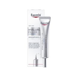 Eucerin® Hyaluron-Filler + 3x Effect Augenpflege LSF 15 – Anti-Aging Augencreme mit Hyaluronsäure, mildert Krähenfüße und schützt mit UVA-Schutz