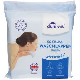 duniwell Sanft reinige Einmalwaschlappen sensitiv