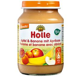 Holle Pomme & Banane à l'abricot dès 6 mois