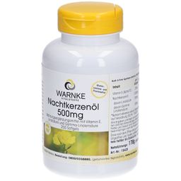 Huile d'onagre 500 mg