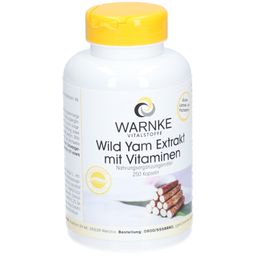 WARNKE Extrait d'igname sauvage avec vitamines