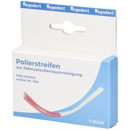 Bandes de polissage pour le nettoyage des espaces interdentaires