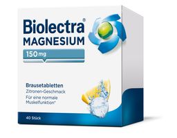 Biolectra® Magnésium 150 mg Comprimés effervescents goût citron