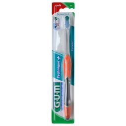 GUM® Technique® Brosse à dents 491 compacte soft
