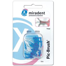 miradent Pic-Brush® Brosses interdentaires de rechange bleu large 3,0 mm