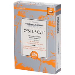 CYSTUS 052® Pastilles bio pour le gorge miel - orange