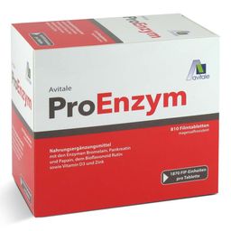 Avitale ProEnzym-Magensaftresistente Enzym-Tabletten, hergestellt in Deutschland