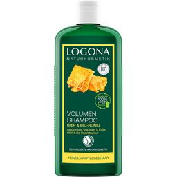 LOGONA Naturkosmetik Shampooing Volume Bière & Miel Bio