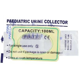 Sacs à urine pour enfants, stérile 100 ml
