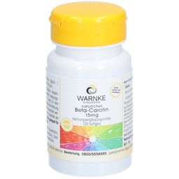 WARNKE Beta-Carotin 15 mg naturel