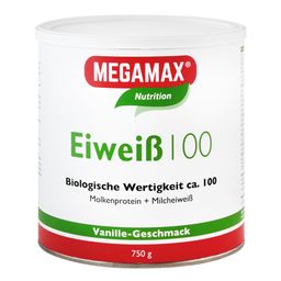 MEGAMAX® Nutrition Eiweiß 100 Vanille-Geschmack
