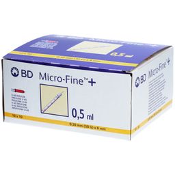 BD Micro FINE™+ U 40 Insulinspritzen  8 mm