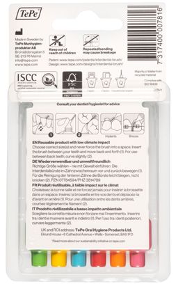 TePe Brosses interdentaires mélangées 0,4 - 1,6 mm
