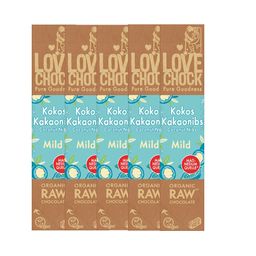 LOVECHOCK Kokos Kakaonibs Mild 68% Kakao