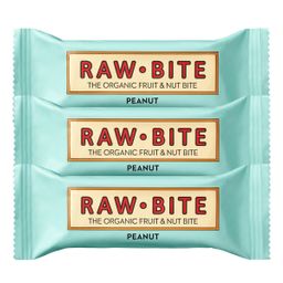 RAWBITE Frucht- & Nussriegel mit Erdnüssen