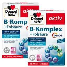 Doppelherz® aktiv B-Komplex + Folsäure DEPOT Tabletten