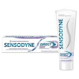 Sensodyne Direct Zahnpasta sofortige Linderung, schmerzempfindlicher Zähne