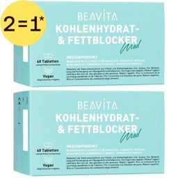 BEAVITA Bloqueur de graisses et de glucides | 2=1*
