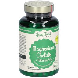 GreenFood Nutrition Magnesium Chelate + Vitamin B6