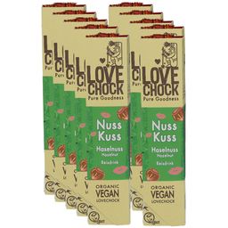 LOVESHOCK Barre chocolatée Noisettes végan