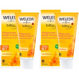 Crème de soin au Calendula Weleda Baby corps & visage - soin du corps, protège et nourrit intensément