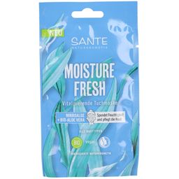 SANTE® Moisture Fresh - Masque en tissu revitalisant aux microalgues & à l'aloe vera bio