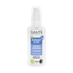SANTE® Overnight Elixier avec Hyaluron & Bio-Aloe Vera pour cheveux secs