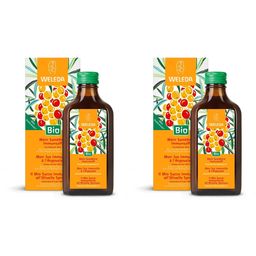 WELEDA Mon jus d'argousier - pur jus d'argousier à 100% de fruits, soutient les défenses immunitaires