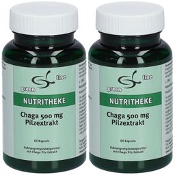 green line Chaga 500 mg Mushroom Extract
