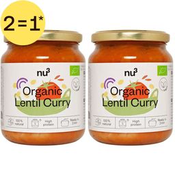 nu3 Curry de lentilles jaunes bio | 2=1*