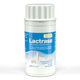 Lactrase® 1,500 - Laktase Kapseln bei Laktoseintoleranz