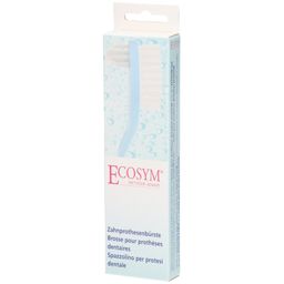Brosse à prothèse dentaire / dentier Ecosym 2 faces