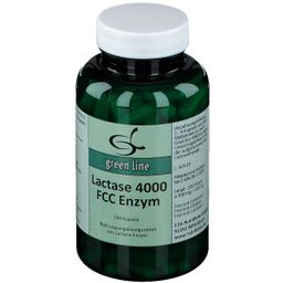green line NUTRITHEKE Lactase 4000 FCC Enzym