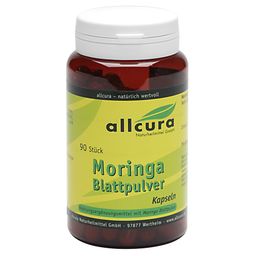 allcura Poudre de feuilles de moringa en capsules