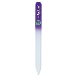 ApoLine® Lime à ongles en verre, simple, violet, 14cm