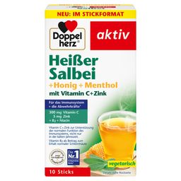 Doppelherz® Sauge chaude + miel + menthol