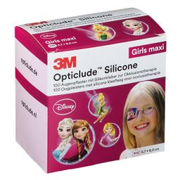 Opticlude 3M Silicone Disney Girl maxi 5,7 cm x 8 cm (les illustrations sont susceptibles de changer)